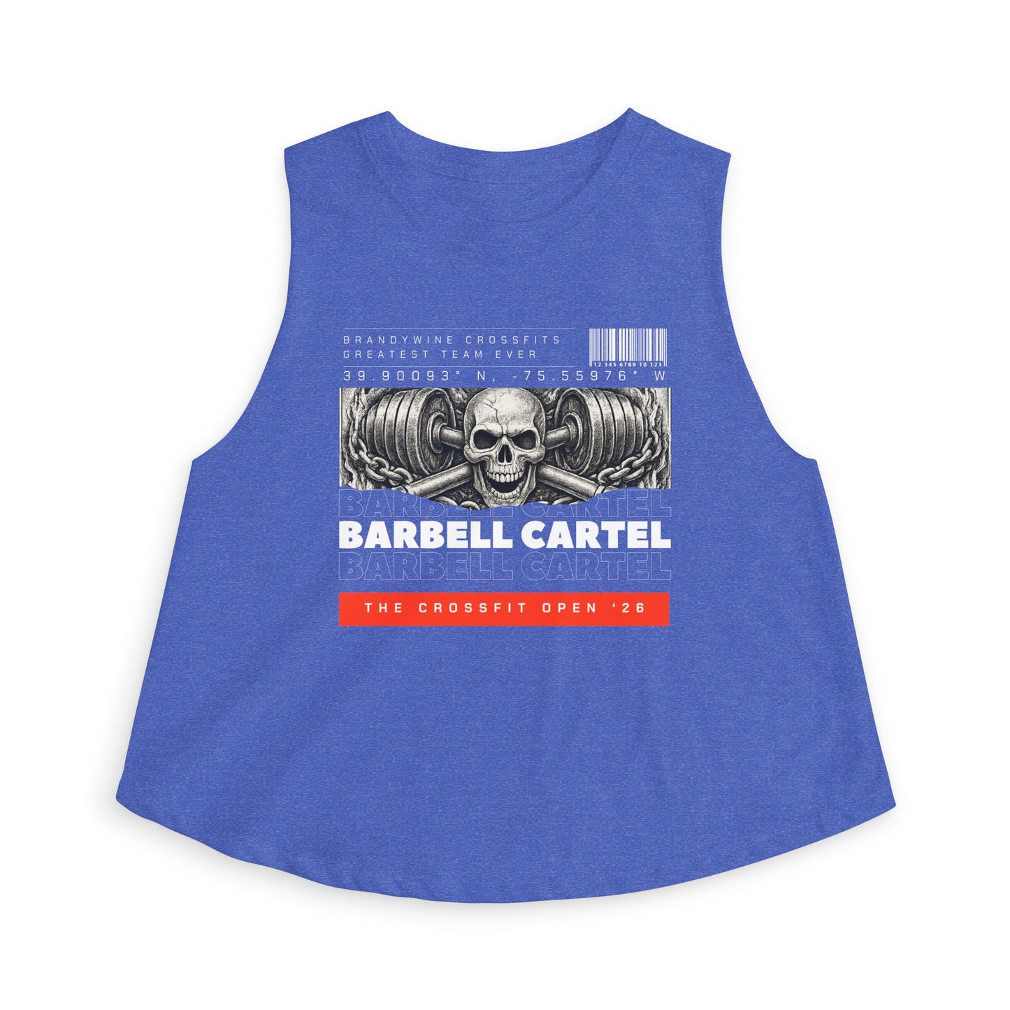 CrossFit Open 25 Women's Crop Top — Prove Your Fitness Tank