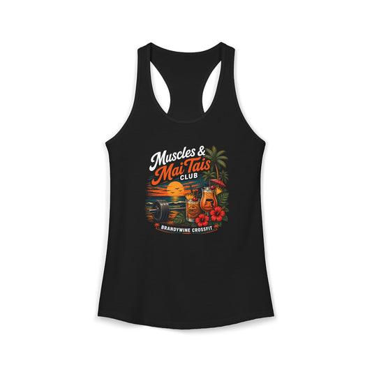 Muscles and Mai Tais Womens Tank