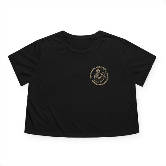Dead Inside Crop Tee