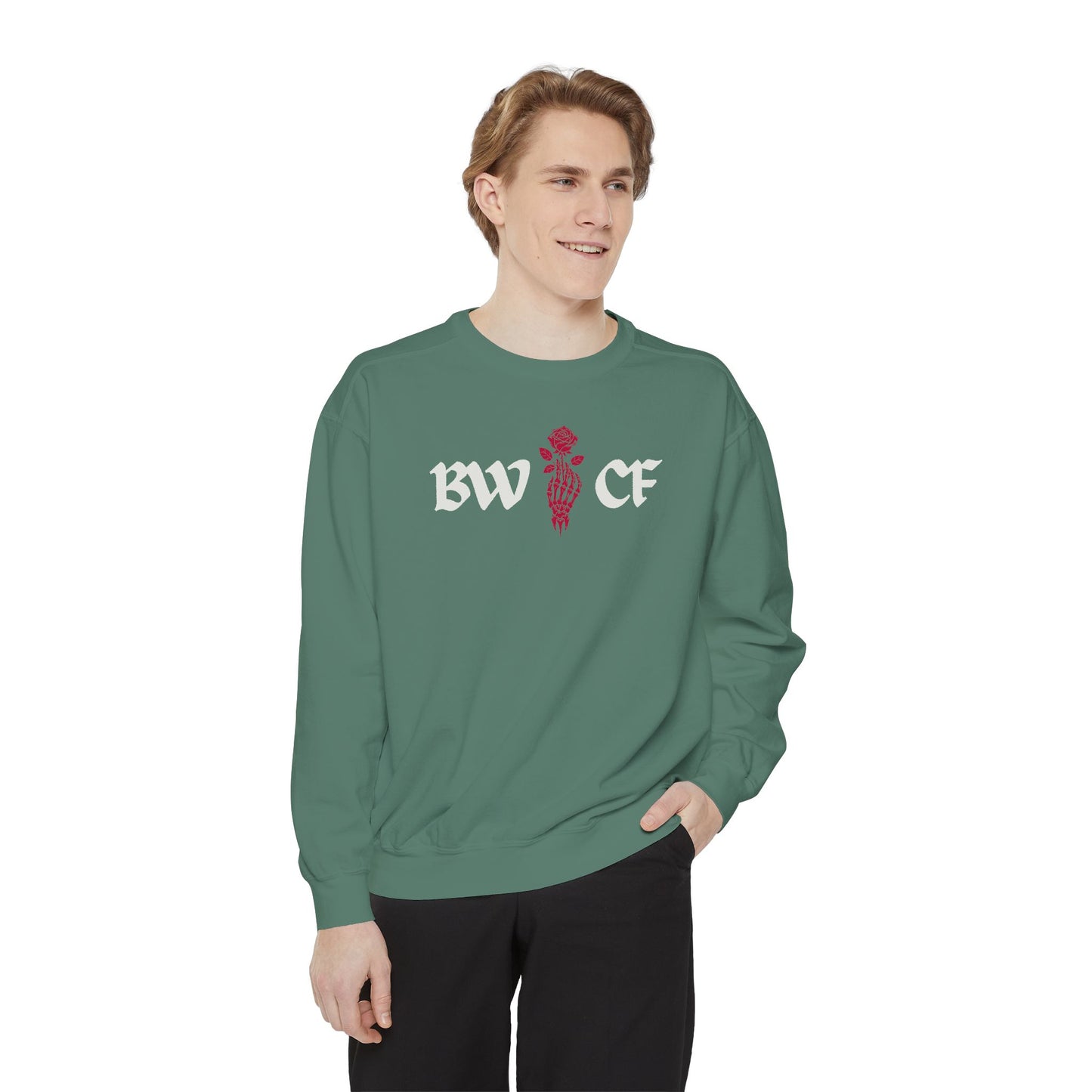 Eternal Rose Crew Neck Sweatshirt