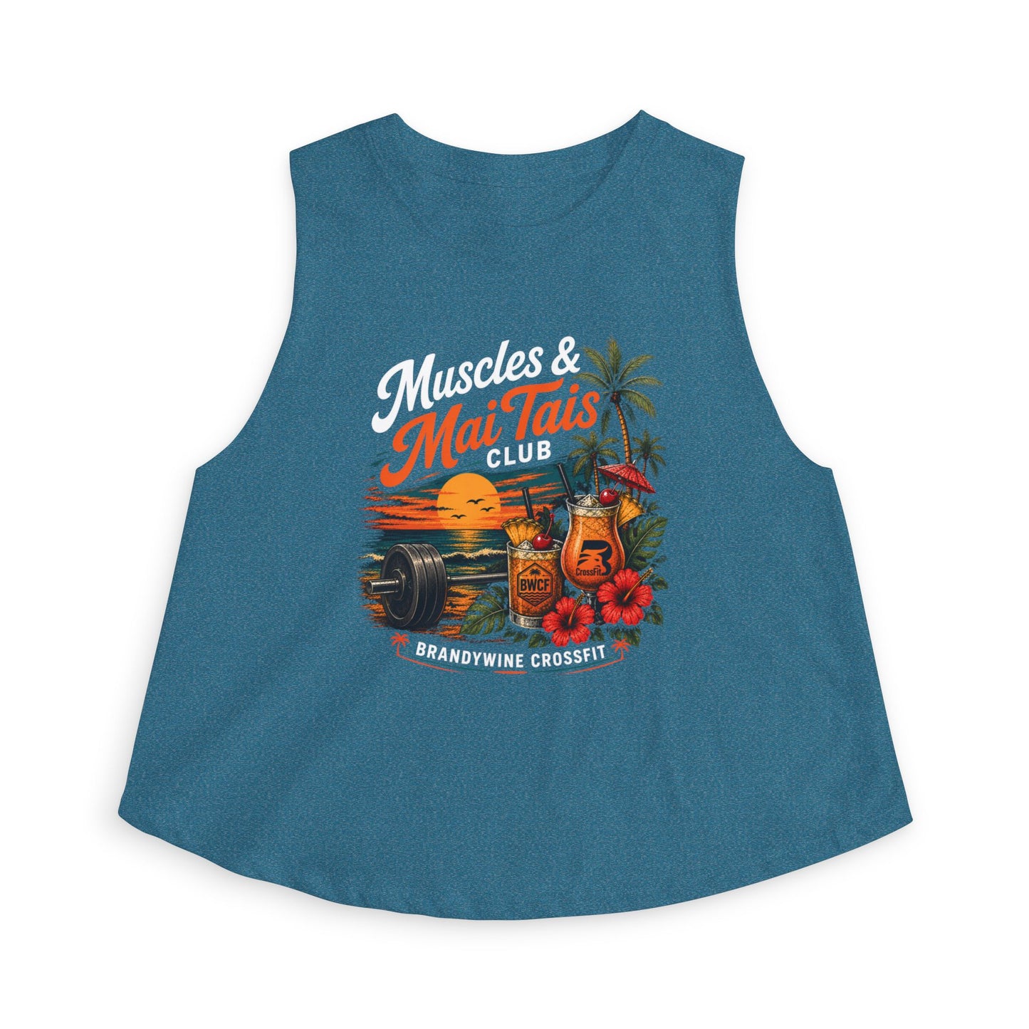 Muscles & Mai Tais Crop