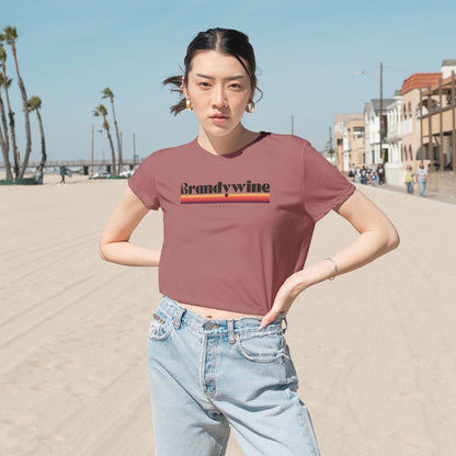 Sunset Vibes Crop Tee